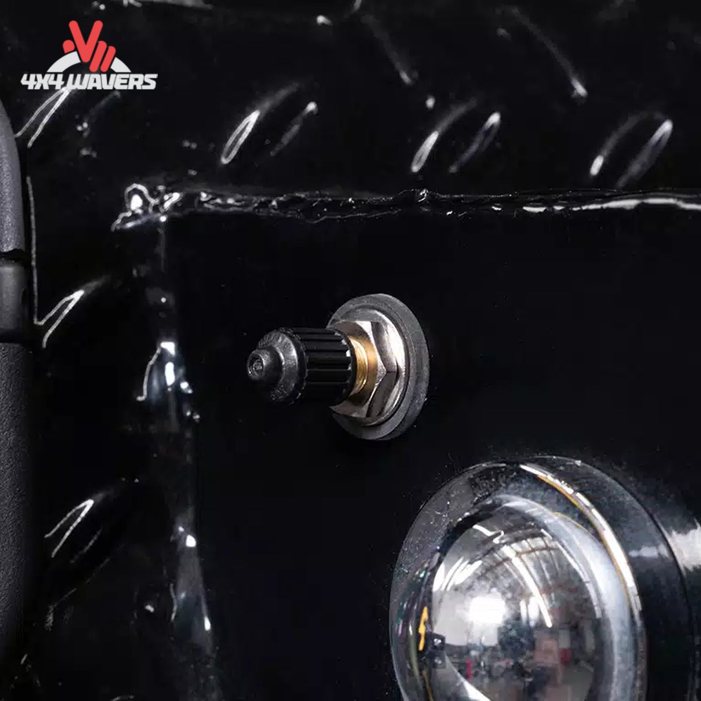 Installed Air Lift LoadLifter 5000 air spring on Ford F-150 PowerBoost rear axle 57389 SKU BBCG_57389.