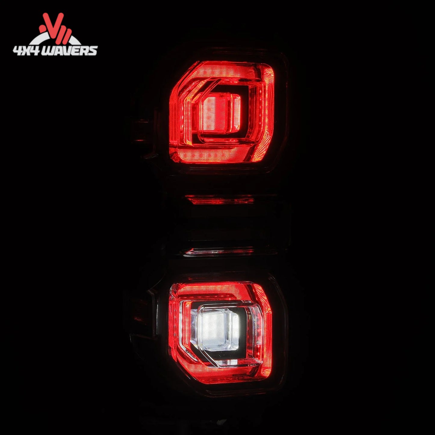 AlphaRex NOVA-series prismatic LED tail lights with sequential turn signals for Ford Bronco
