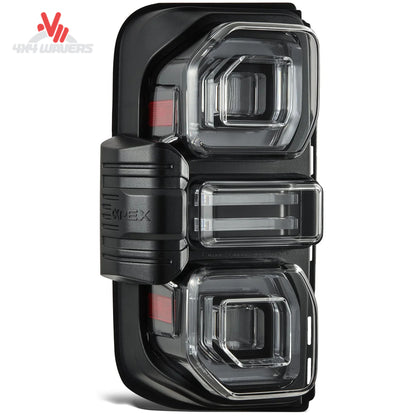 AlphaRex NOVA prismatic LED tail lights black for 2021-2026 Ford Bronco
