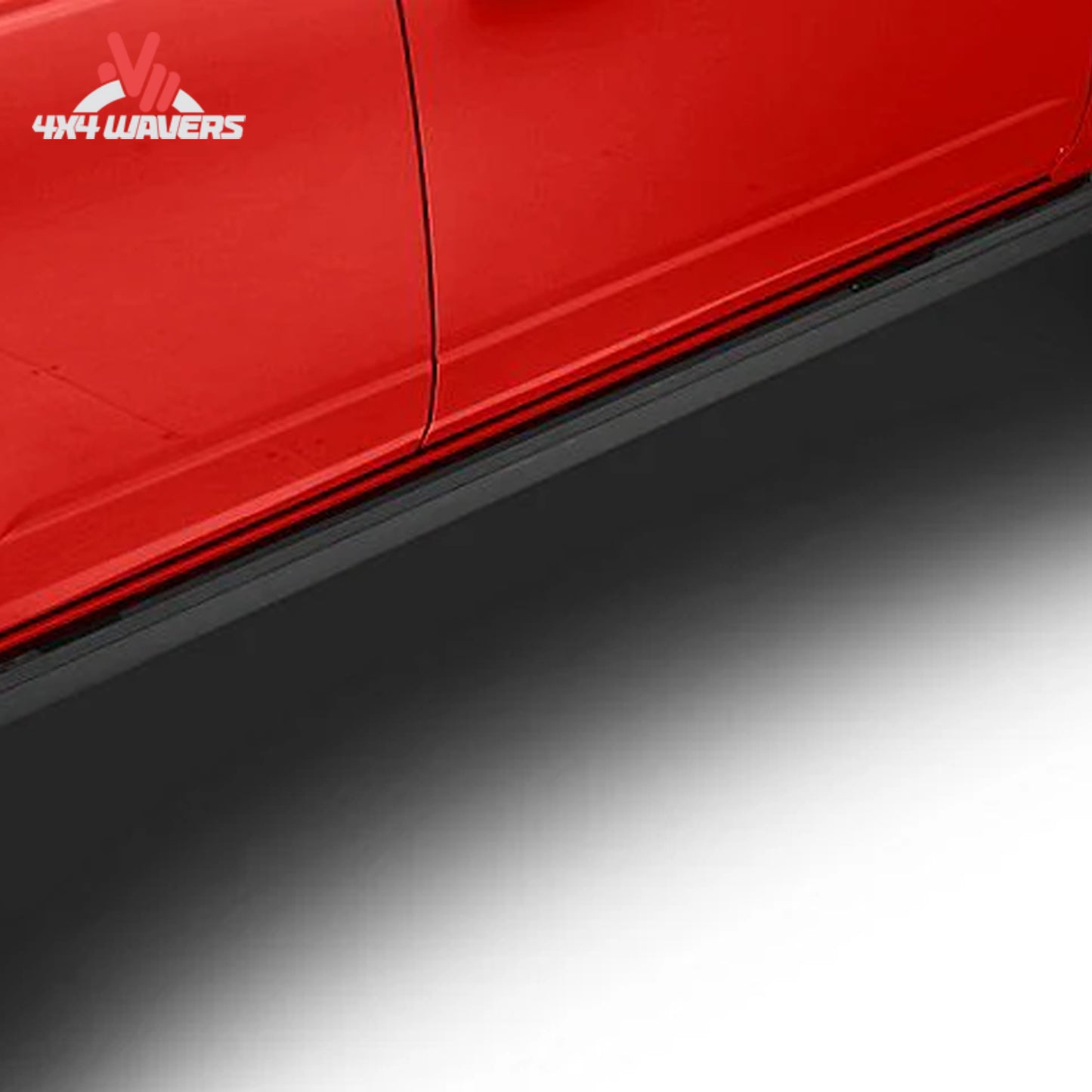 AMP PowerStep XL retracted for maximum ground clearance