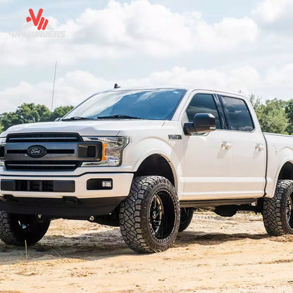 AMP Research PowerStep Xtreme dual motor electric running boards 78152-01A for Ford F-150 SKU BGQD_78152-01A.