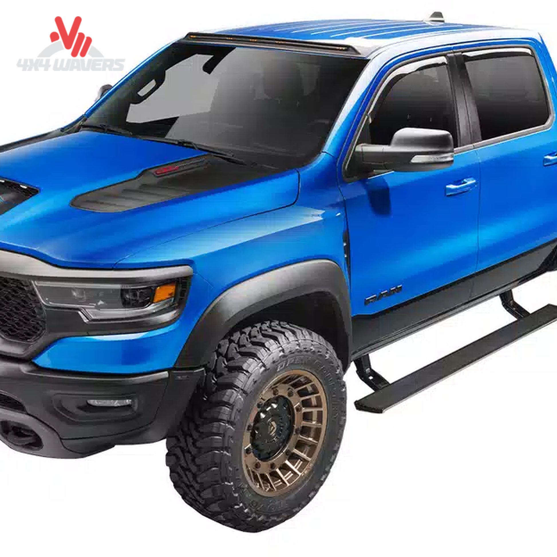 AMP Research PowerStep Xtreme dual motor electric running boards 78152-01A for Ford F-150 SKU BGQD_78152-01A.