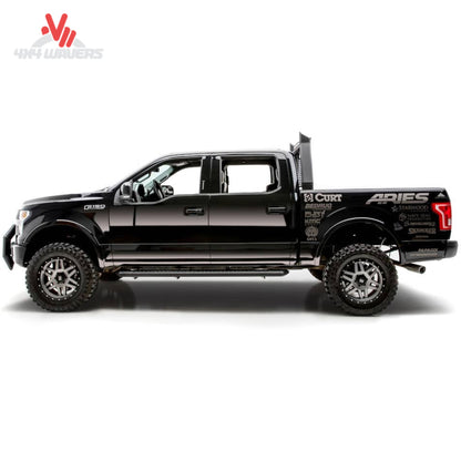 ARIES AdvantEDGE black aluminum truck headache rack 1110102 for Ford F-150 SKU BBDR_1110102.