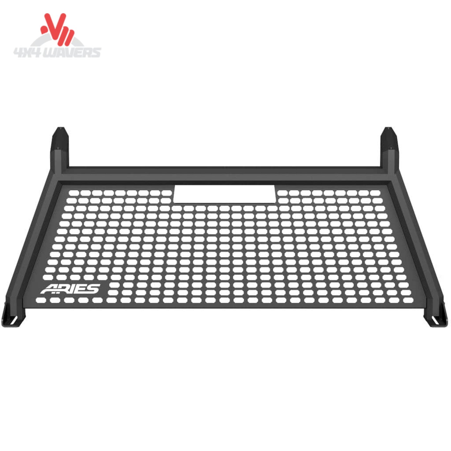 ARIES AdvantEDGE black aluminum truck headache rack 1110102 for Ford F-150 SKU BBDR_1110102.