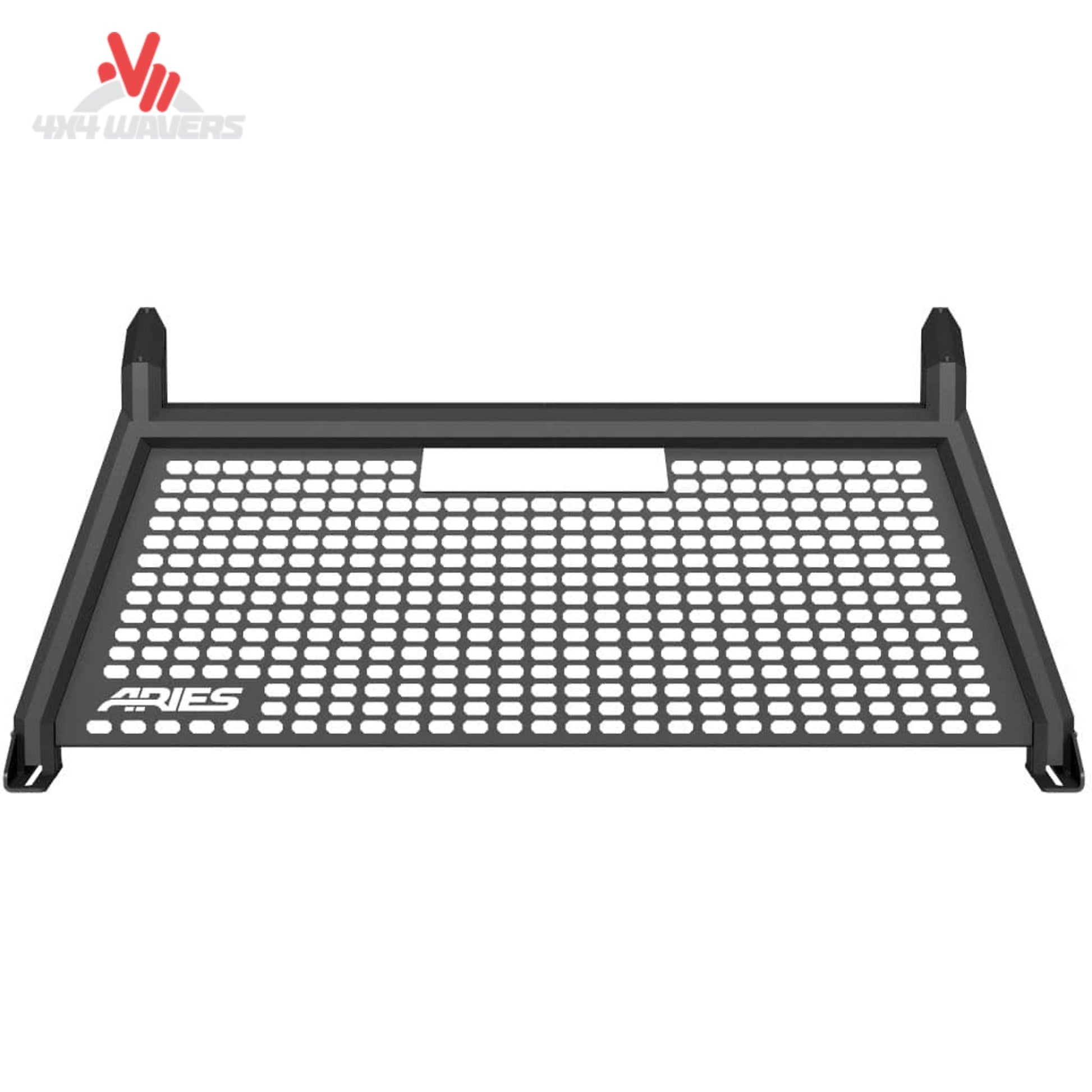 ARIES AdvantEDGE black aluminum truck headache rack 1110102 for Ford F-150 SKU BBDR_1110102.
