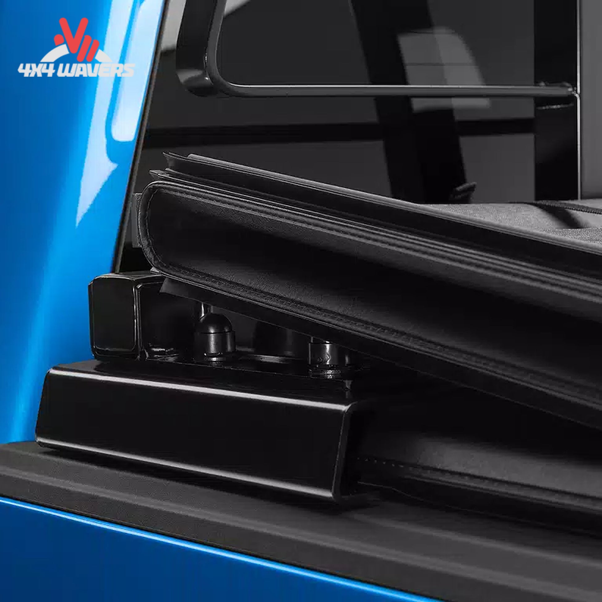 Heavy-duty black steel tonneau cover mounting adapter bracket 50112 for BACKRACK cab protector