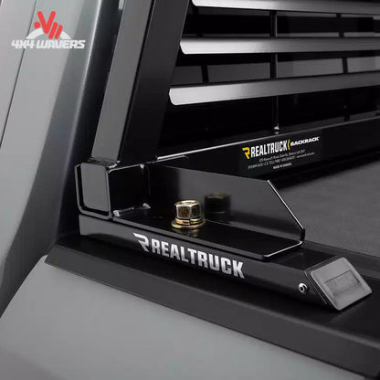 Heavy-duty black steel tonneau cover mounting adapter bracket 50123 for BACKRACK cab protector