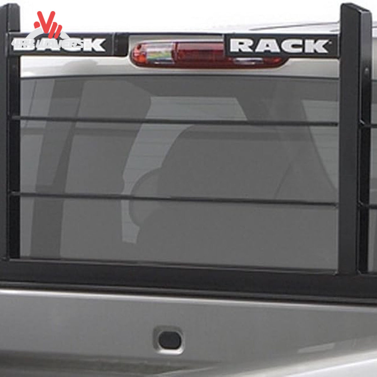 RealTruck Backrack Toolbox Side Rails for Ford F-150 5.5' Bed, headache rack accessories with side support and mounting hardware