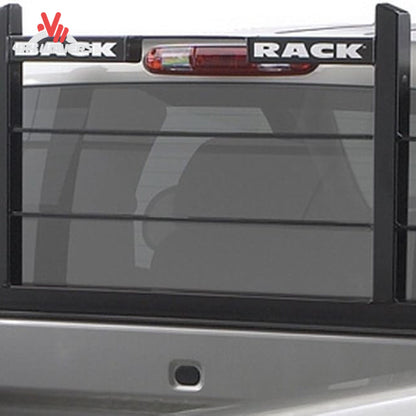 RealTruck Backrack Toolbox Side Rails for Ford F-150 5.5' Bed, headache rack accessories with side support and mounting hardware