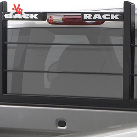 Heavy-duty 12-gauge black powder-coated steel toolbox side rails 55523TB for 5.5-foot Ford F-150 bed