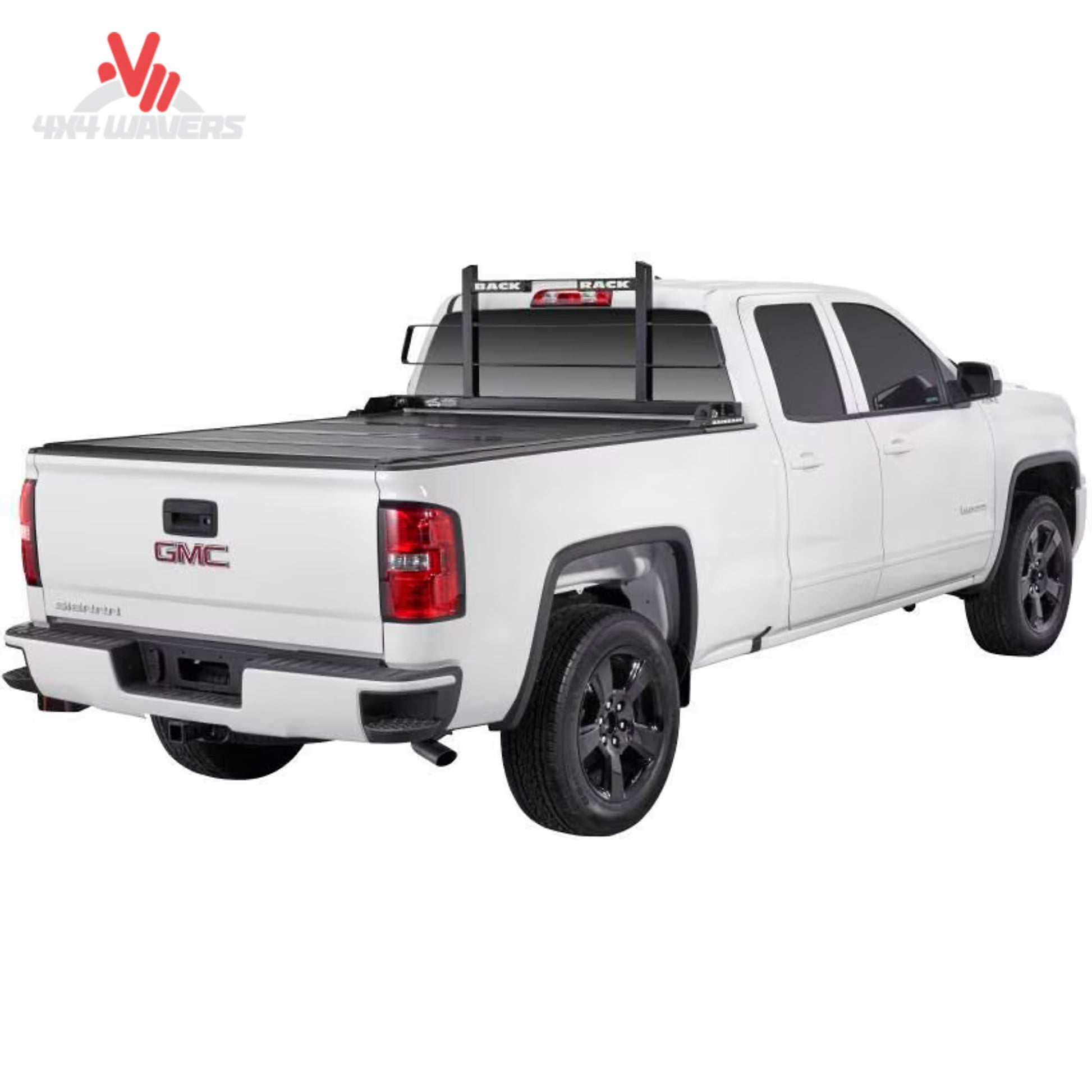 Side bed rail integration showing clear space for inside clamping tonneau cover rails SKU 40112