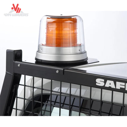 BACKRACK 10900 headache rack frame integrated with bed tonneau cover and auxiliary lighting mounts SKU BKHJ_10900
