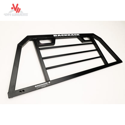 Backrack SRL900 Lighted Safety Rack with integrated LED taillight on head rack for trucks. Frame only, heavy-duty construction.
