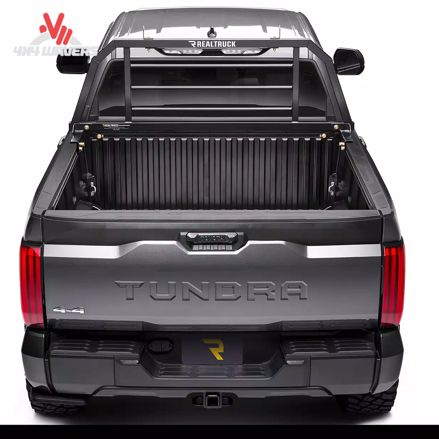 Backrack SRX900 Headache Rack with rear window protection profile, frame only, designed for truck cab guard safety.