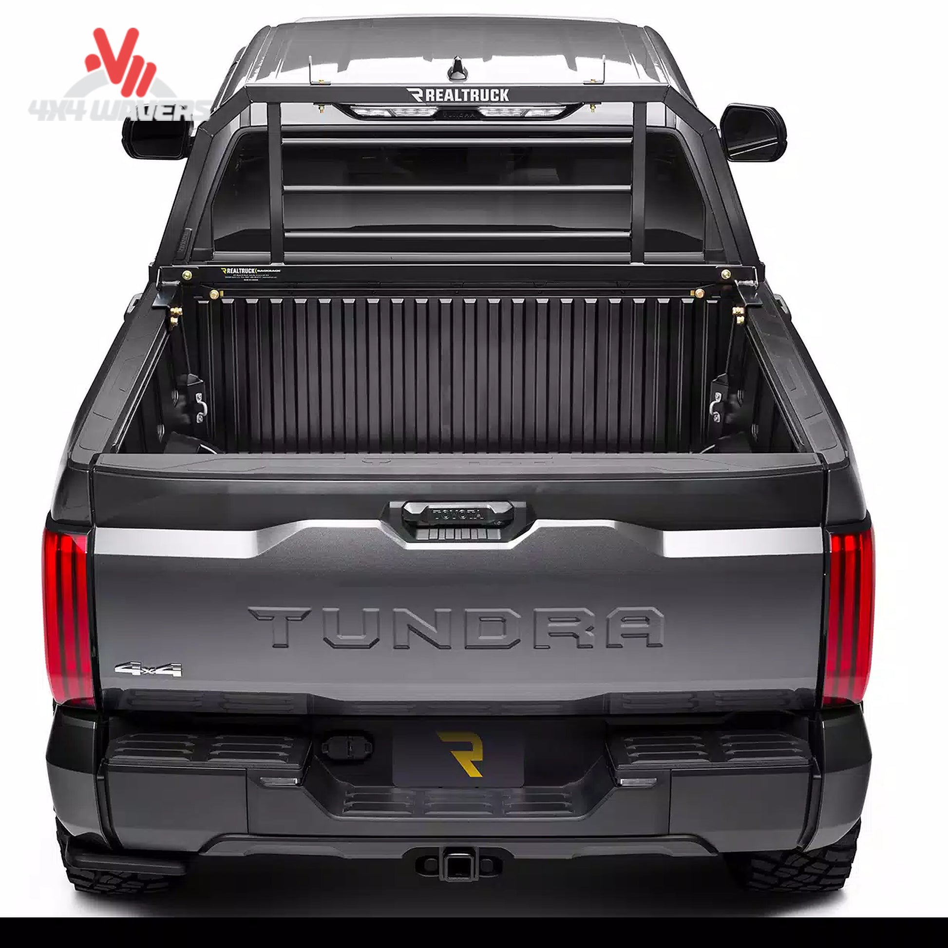 Backrack SRX900 Headache Rack with rear window protection profile, frame only, designed for truck cab guard safety.