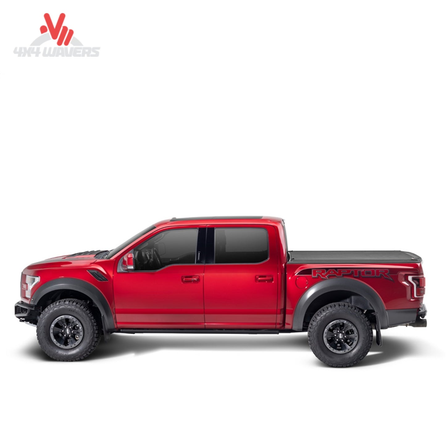 BAK Revolver X4s tonneau cover installed on a 15-20 Ford F-150 with 5.5ft bed, showcasing durable hard cover and sleek black design.