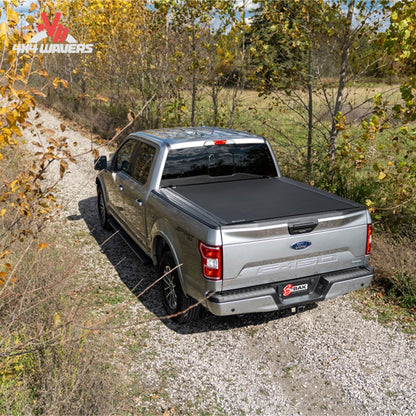 BAK Revolver X4s tonneau cover on a 2020 Ford F-150 with 5.5-foot bed, showing secure, hard rolling bed cover for pickup truck.