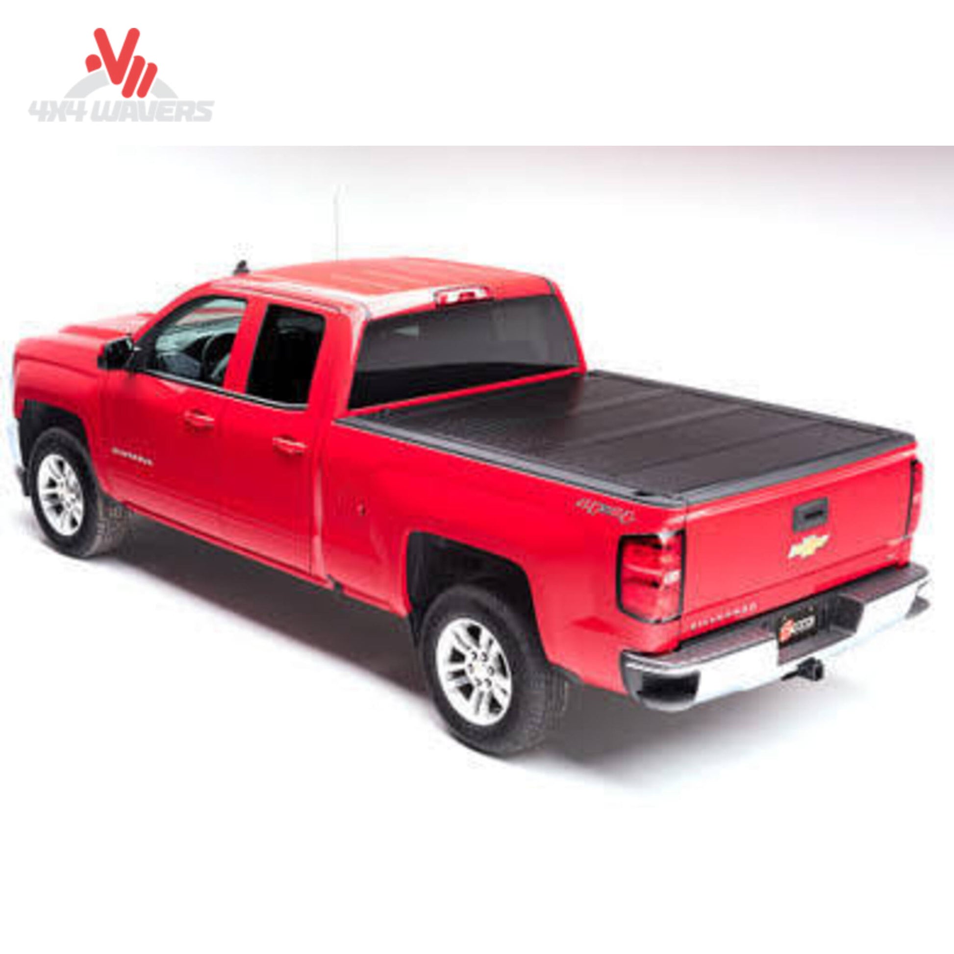 BAKFlip FiberMax hard folding tonneau cover 14-18 Silverado Sierra 5.8ft bed SKU 1126120