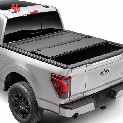 BAKFLIP MX4 hard folding tonneau cover on a 2004-2014 Ford F-150 with a 5.5-foot bed, showing the durable, sleek design.