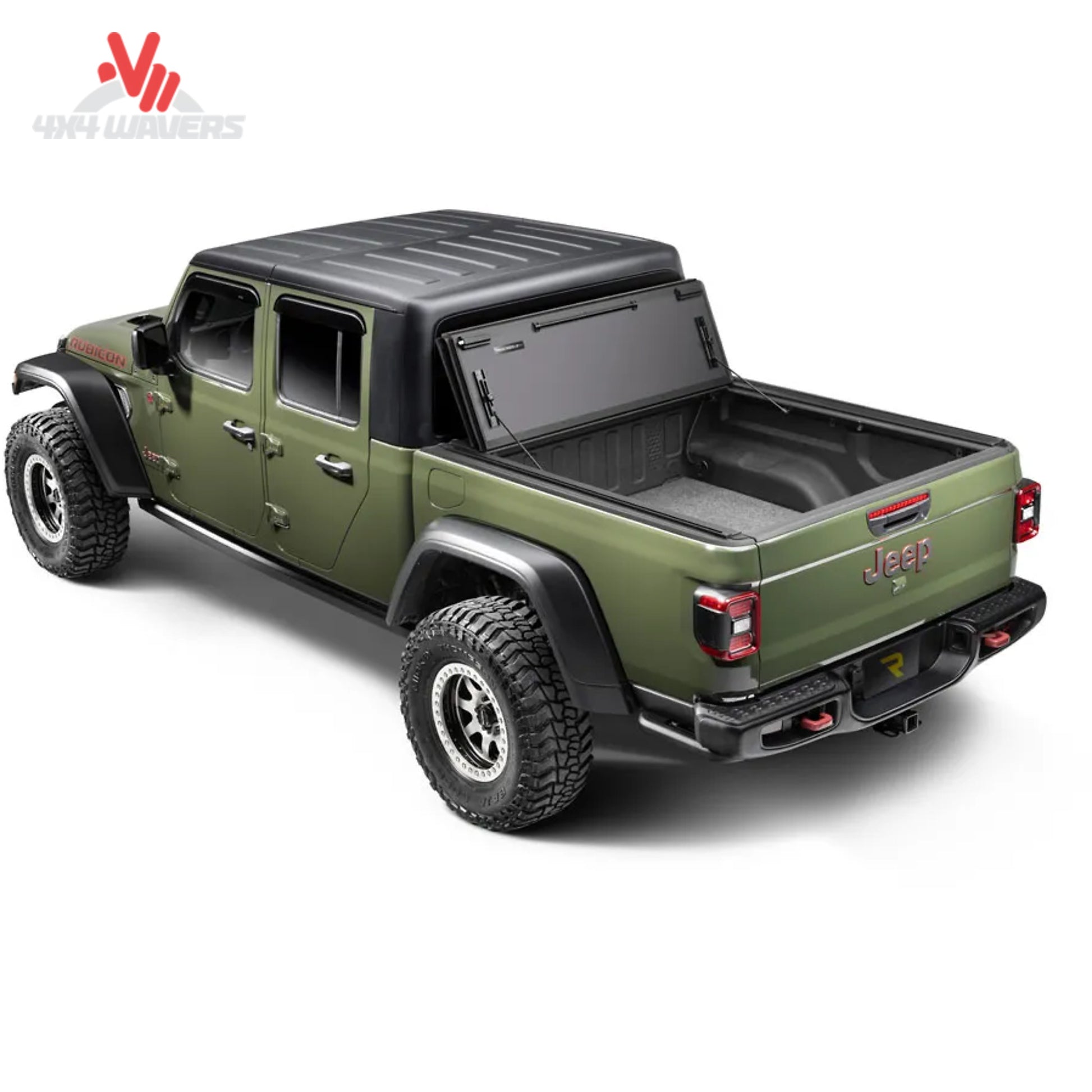 alt
Cubierta rígida plegable BAKFlip MX4 TS instalada en una Jeep Gladiator JT 2020-2026, mostrando su diseño elegante y duradero.