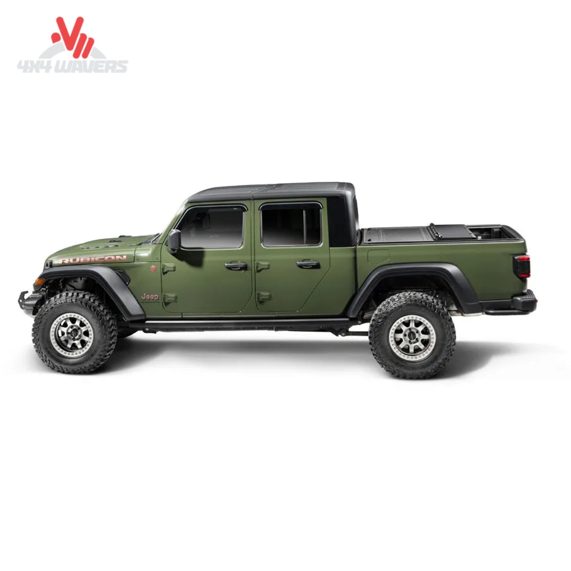 alt
Cubierta rígida plegable BAKFlip MX4 TS instalada en una Jeep Gladiator JT 2020-2026, mostrando su diseño elegante y duradero.
