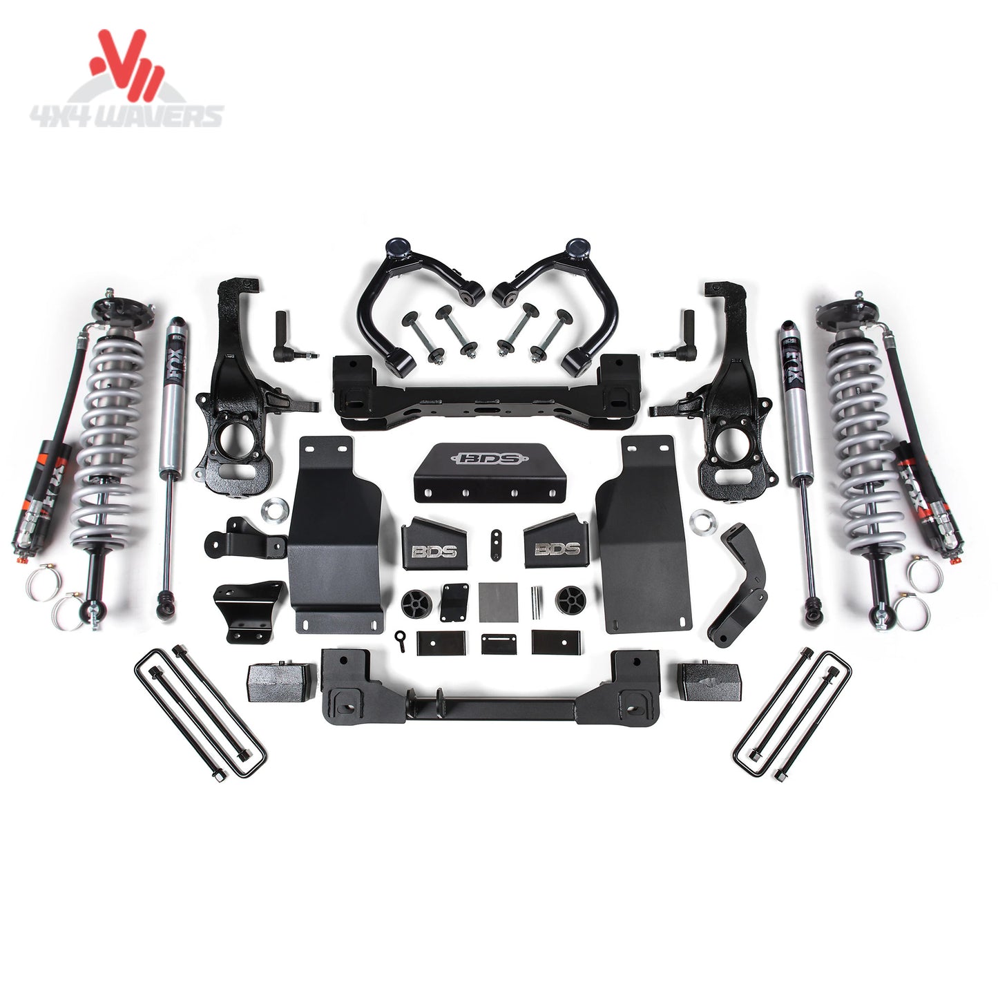 BDS 4 inch lift kit with FOX 2.0 shocks 19-24 GM 1500 SKU BDS1800FS