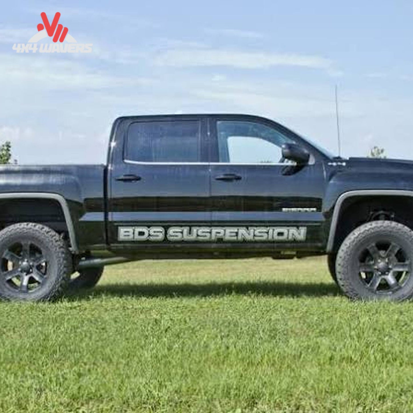 Installed BDS 6 inch lift kit on 2014-2018 GMC Sierra 1500 on 35s SKU BDS710F