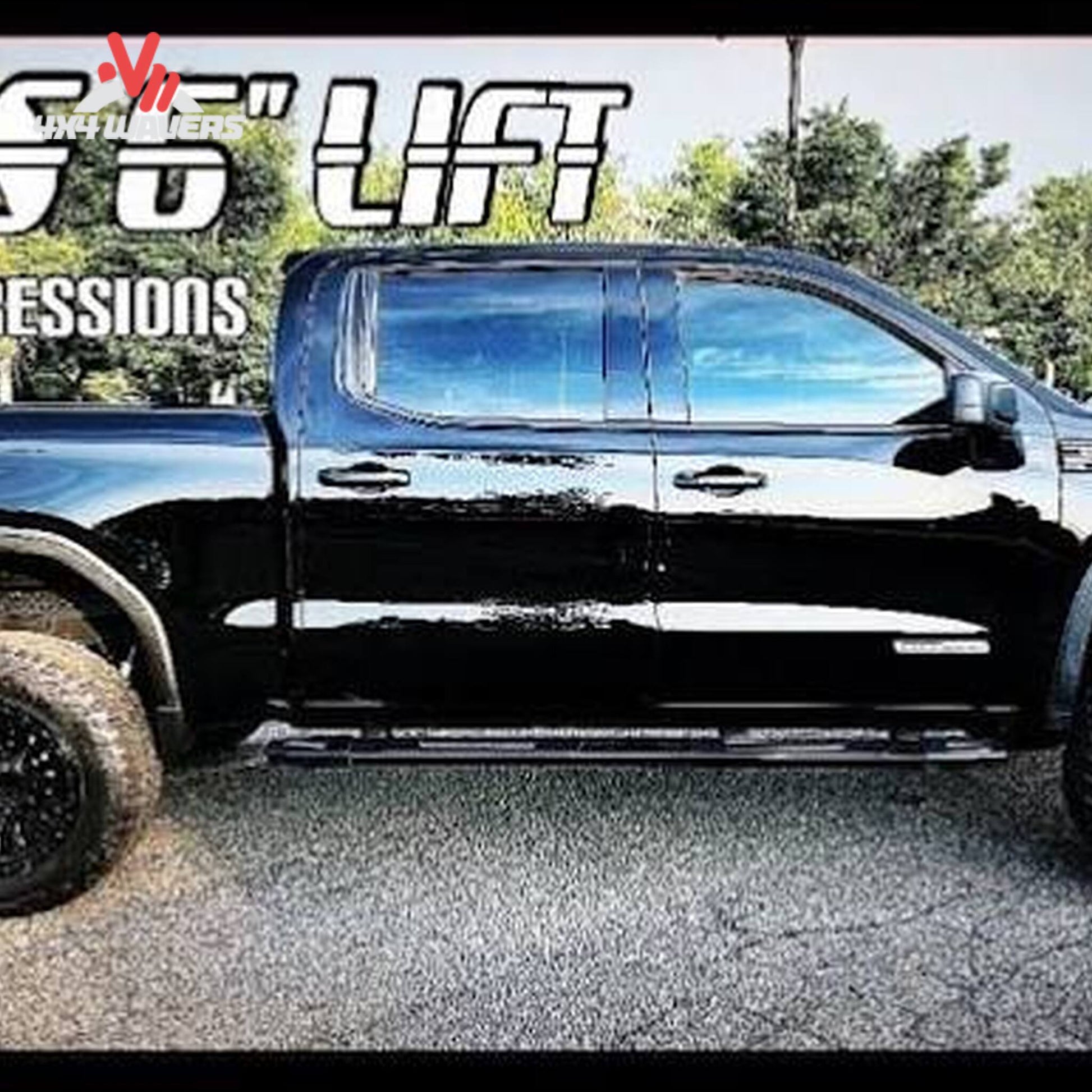 Installed BDS 6 inch lift kit on 2014-2018 GMC Sierra 1500 on 35s SKU BDS710F