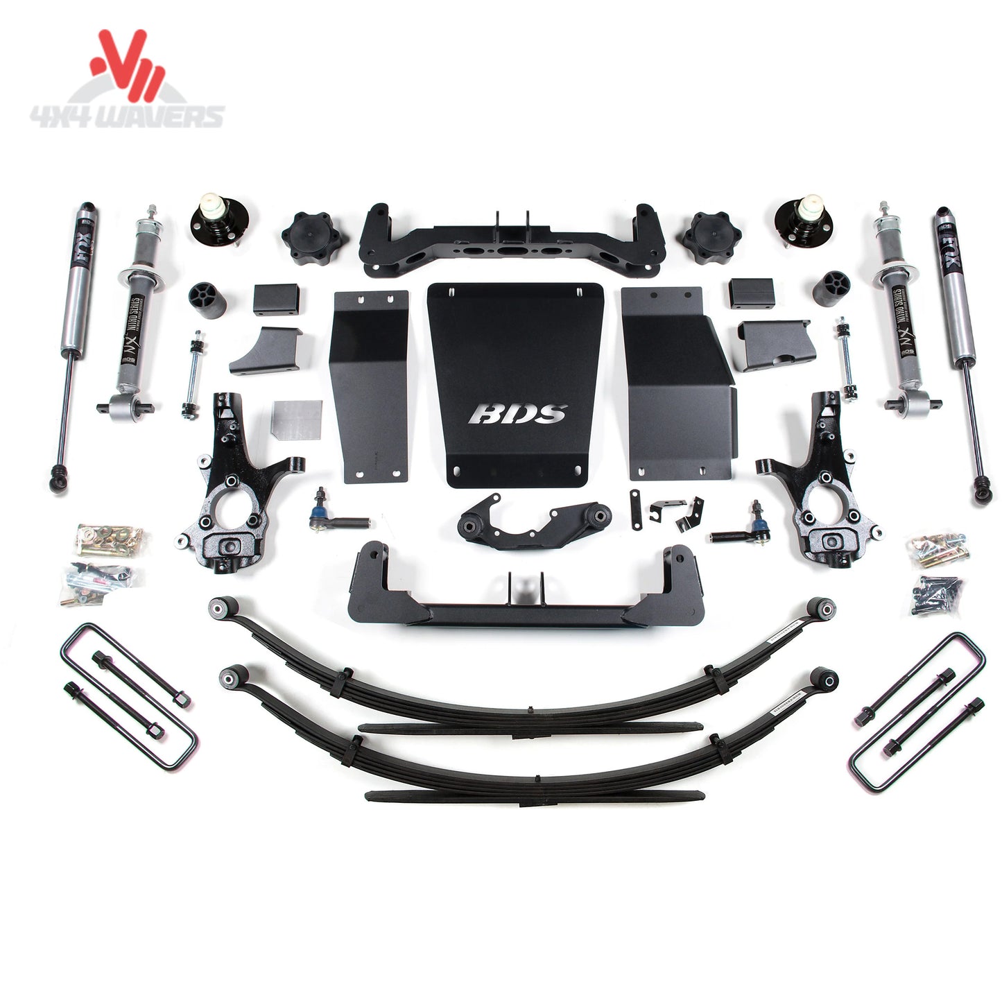 BDS 6 inch lift kit for 14-18 Silverado Sierra 1500 cast steel arms SKU BDS710F
