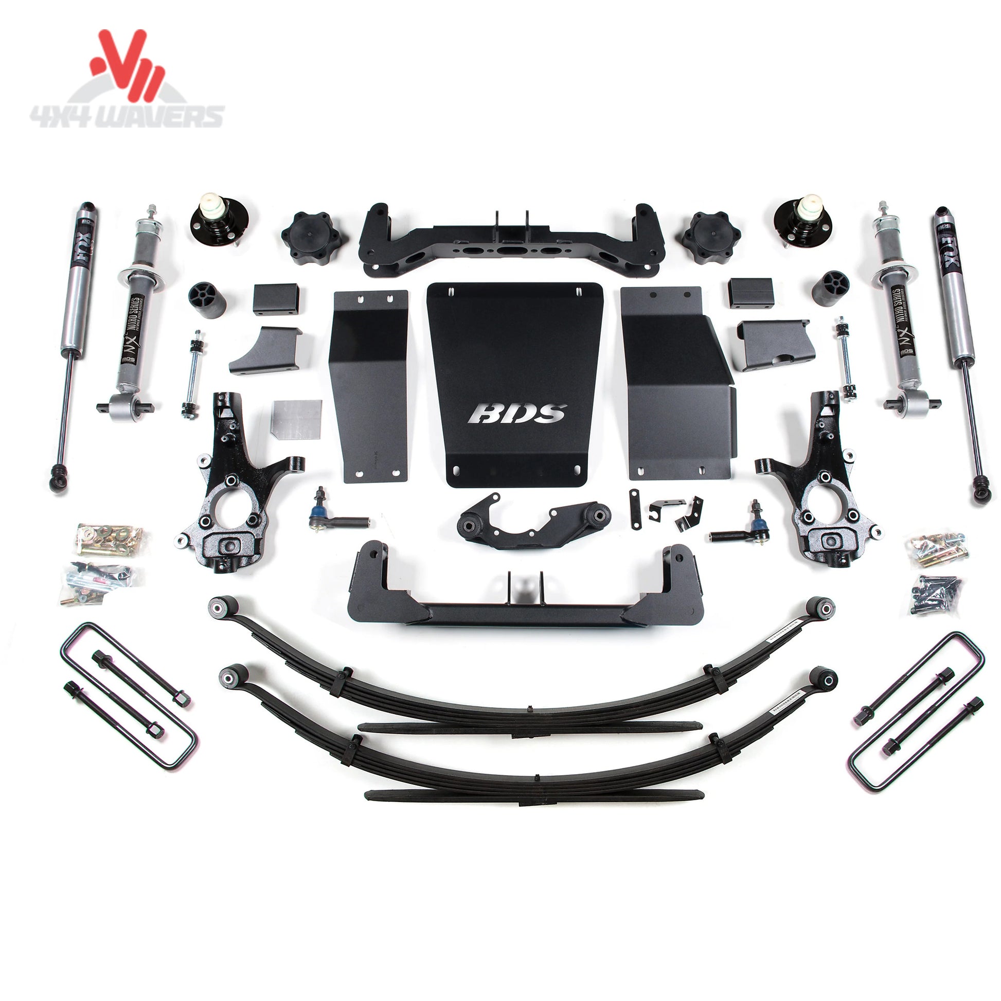 BDS 6 inch lift kit for 14-18 Silverado Sierra 1500 cast steel arms SKU BDS710F