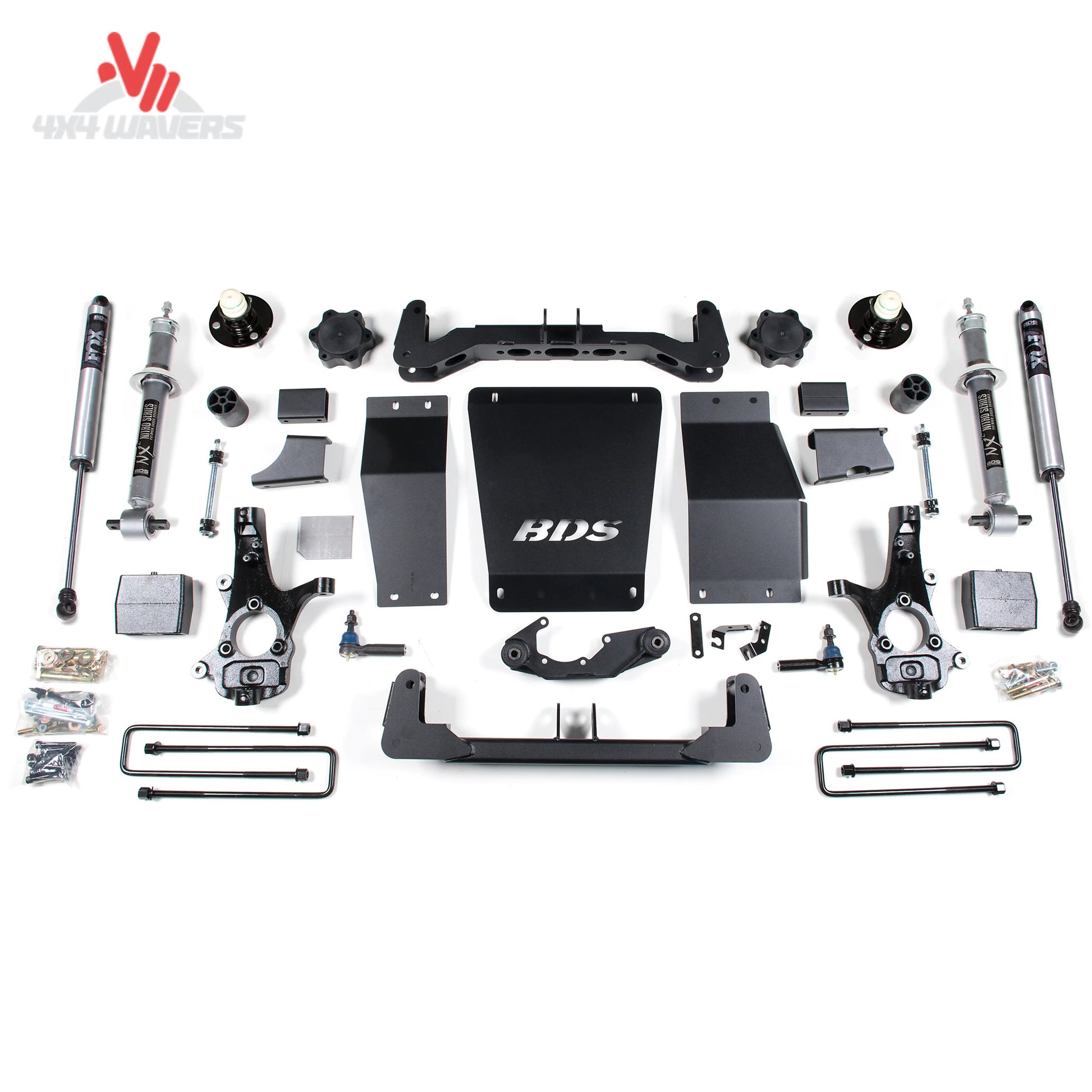 Complete BDS 6 inch suspension lift kit with full struts and crossmembers SKU BDS710F