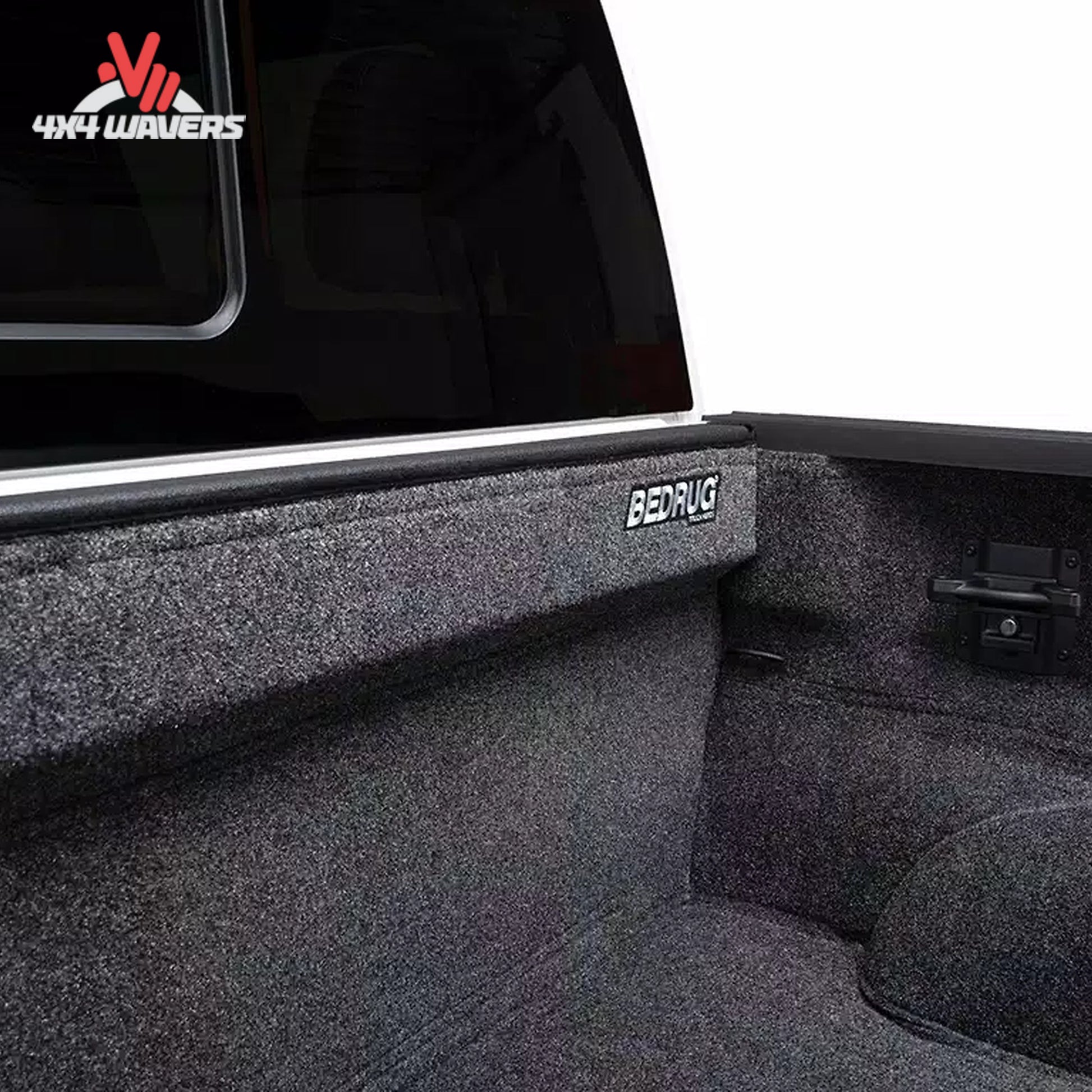 BedRug Classic Full Bed Liner for 15-26 Ford F150 with 5.5ft bed, durable truck bed mat and liner shown in image.