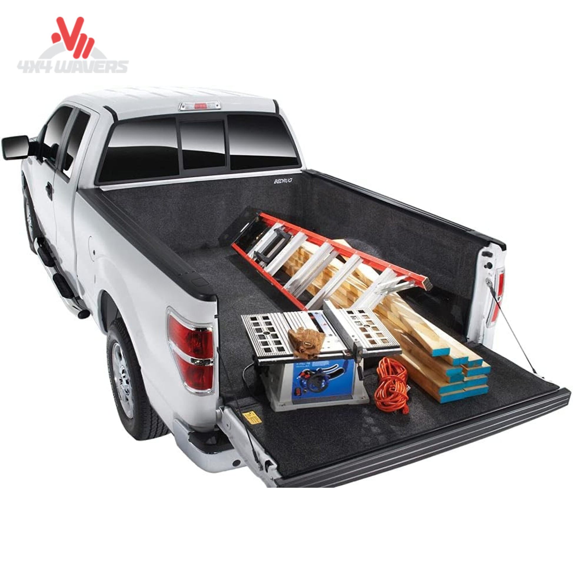 Waterproof BedRug Classic Full Liner for 15-26 Ford F150 with 5.5ft bed, heavy-duty cargo liner for truck bed protection.
