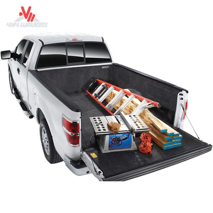 Waterproof BedRug Classic Full Liner for 15-26 Ford F150 with 5.5ft bed, heavy-duty cargo liner for truck bed protection.