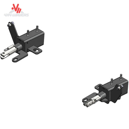Blue Ox BX2698 flat towing baseplate designed for 2021-2026 Ford Bronco with factory standard bumper