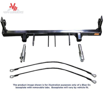 Blue Ox BX1731 baseplate bracket assembly with removable attachment tabs SKU BX1731