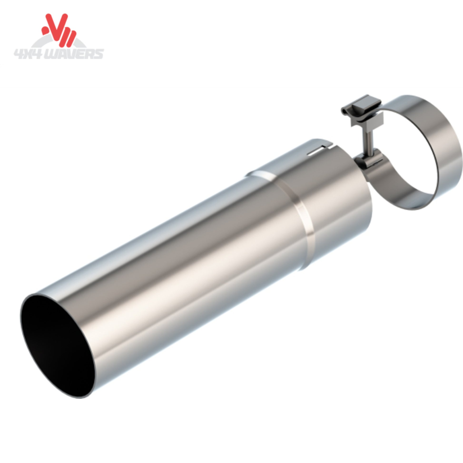 Borla T-304 stainless steel exhaust connector adapter pipe 19-26 GM 1500 6.2L SKU 60706