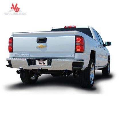 Installed Borla S-Type cat-back exhaust on 2014-2018 Chevy Silverado 1500 5.3L SKU 140536