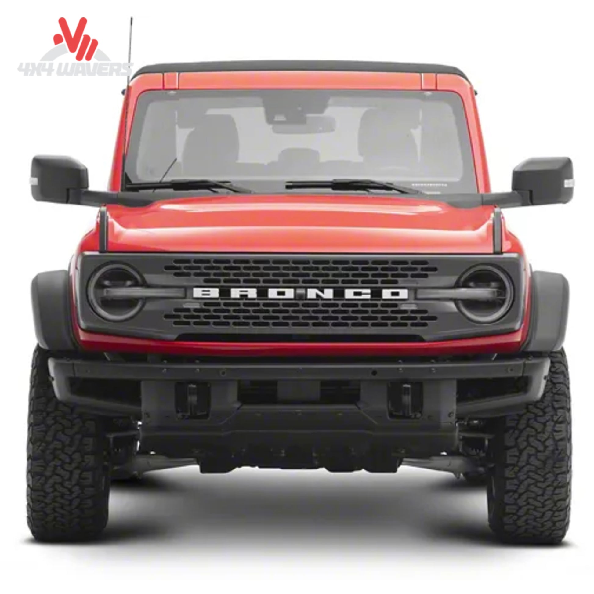 Rear quarter view of Air Design FO34E11 wide fender flares