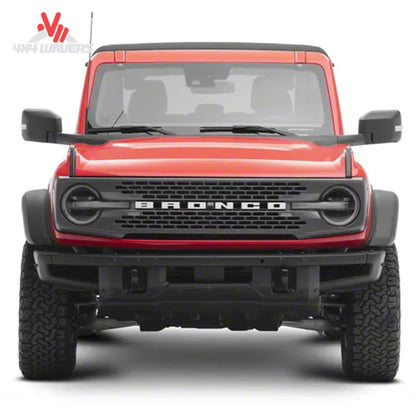 Rear quarter view of Air Design FO34E11 wide fender flares