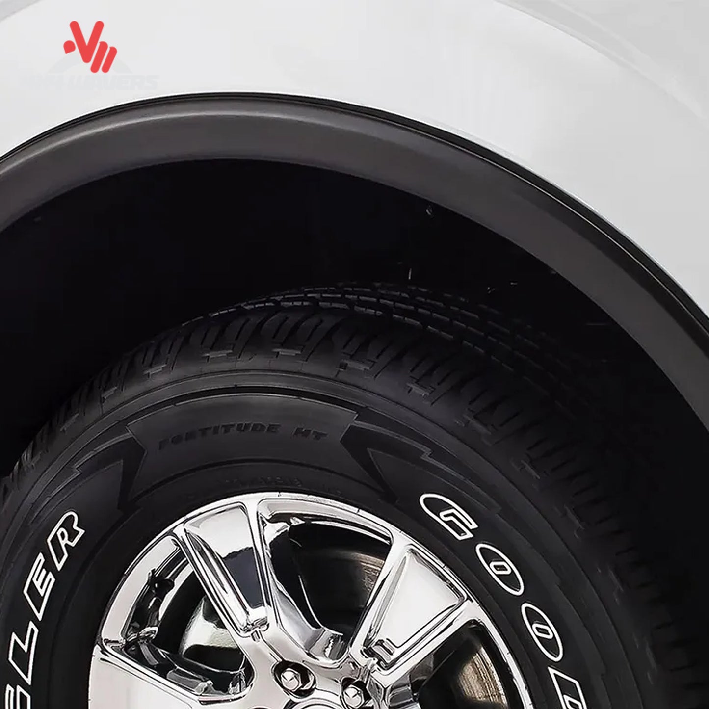 Bushwacker OE Style Fender Flares for 2018-2020 Ford F150, four-piece set showing flare profile and coverage.