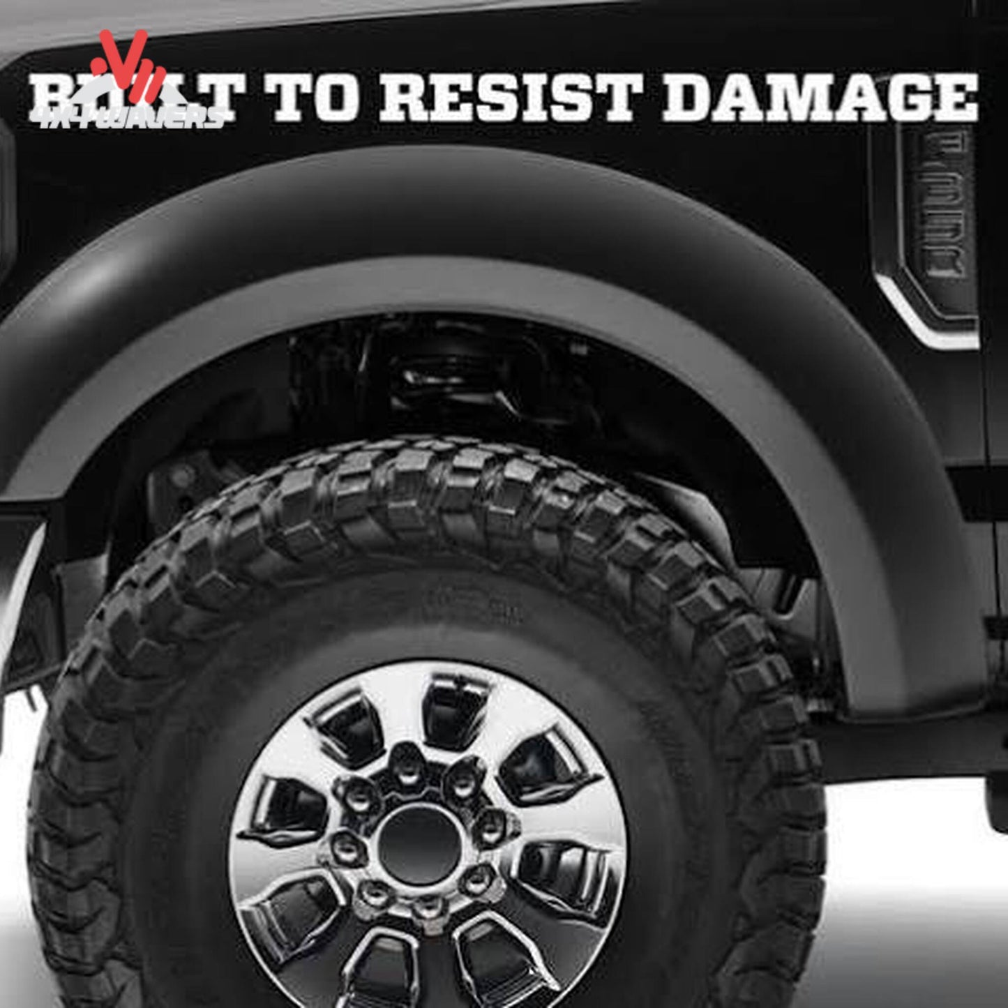 Husky Liners Bushwacker Extend-A-Fender Flares for 2018-2020 Ford F150, rear contour fender flare with durable material.