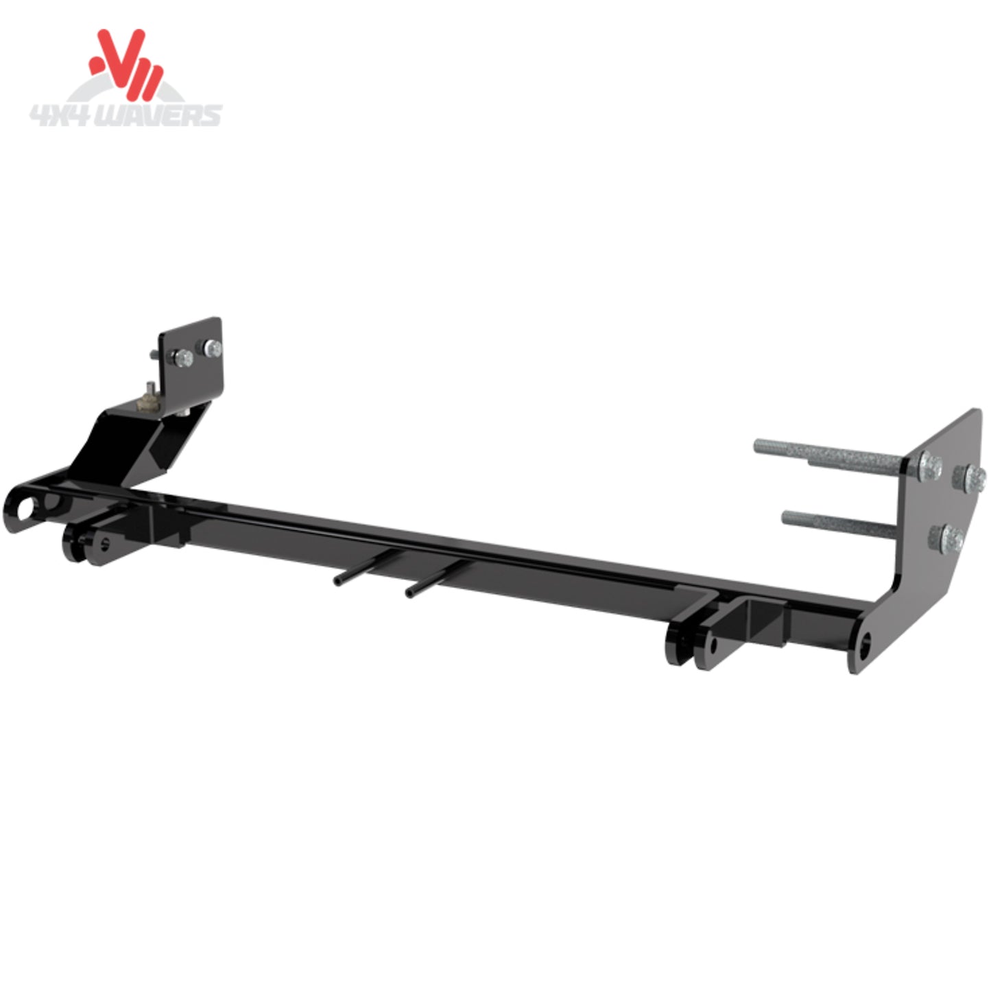 Placa base de remolque Blue Ox BX1120 para Jeep Wrangler TJ 1997–2006, soporte de chasis de acero, sistema de remolque plano oculto, construcción metálica negra