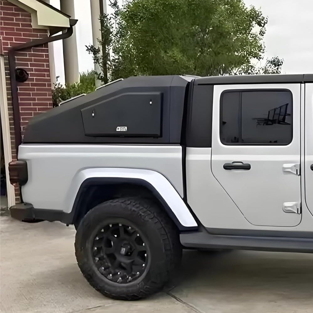 OFFactory Fastback Topper Cover Hardtop Canopy - Tonneau Cover Hardshell - Jeep Gladiator JT 2019+ | Universal | OFFactory by 4X4WAVERS (Image 3)