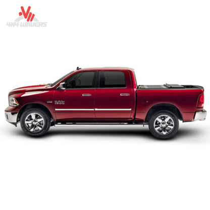 Cloud-Rider stainless step liner for Ford F150 SuperCrew, durable running board insert with textured surface.