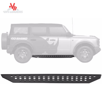 Stainless Cloud-Rider step liner for Ford F150 SuperCab, 11-13, with textured surface and durable steel construction.