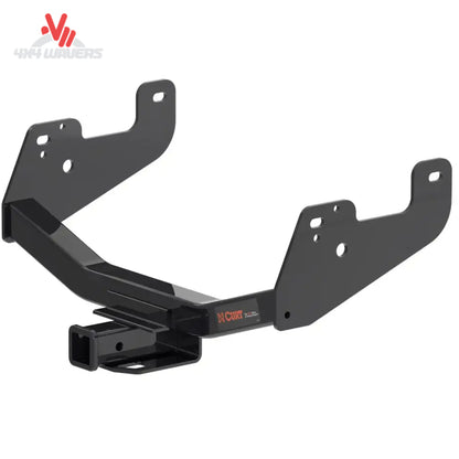 CURT Class 4 trailer hitch for 2-inch receivers on Ford F-150 trucks with factory receiver, sturdy steel construction.