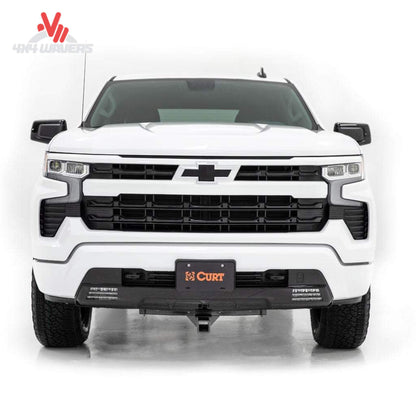 Installed CURT 31092 front receiver hitch on 2022-2026 Chevy Silverado bumper SKU 31092