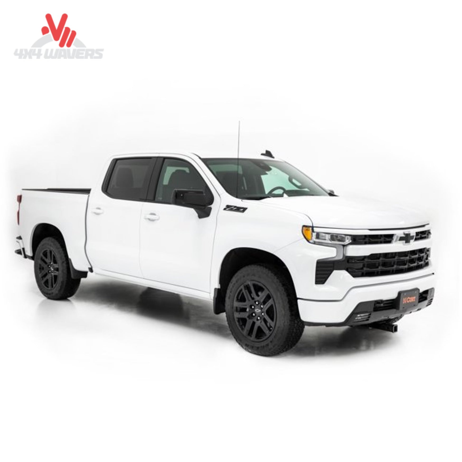 2 inch front receiver opening protruding cleanly beneath lower front bumper valance SKU 31092