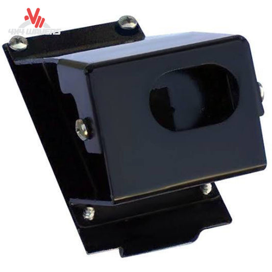 Custom Flow Tailgate Backup Camera Bracket for 2013-2022 Ford F150 and Super Duty tailgates, mounted on the tailgate.